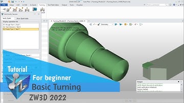 ZW3D - Tutorial - Basic Turning CAM