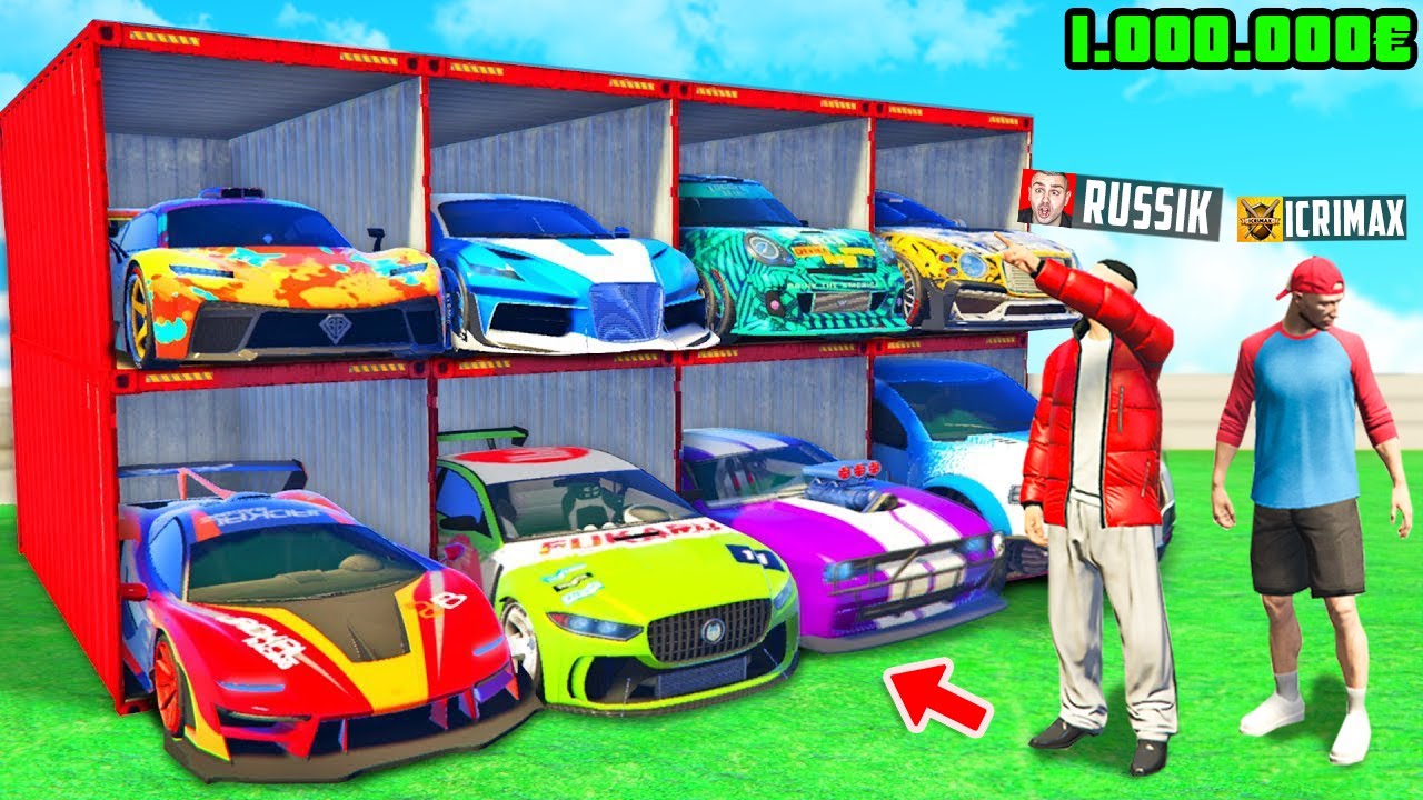 ich ÖFFNE 55 MILLIONÄR AUTO GARAGEN in GTA 5!