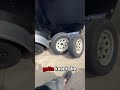 Trailer Tire &amp; Rim Upgrade – Black Rims Look Way Better!