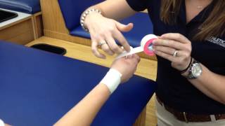 Figure 8 Thumb Taping