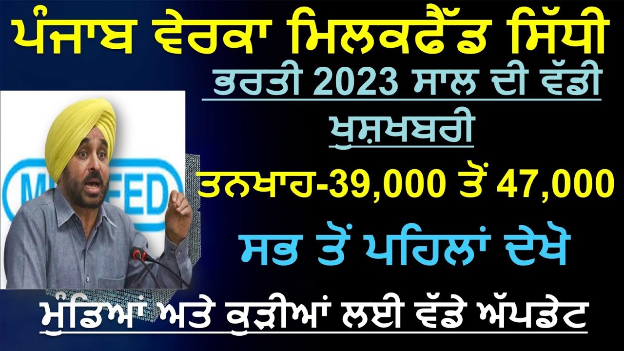 Punjab Govt Jobs June 2023 | Latest Punjab Govt Jobs June 2023,Food Department New Vacancy 2023