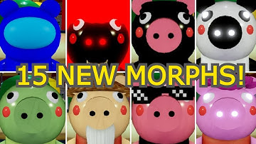 How to get 15 NEW MORPHS in FIND THE PIGGY MORPHS! - Roblox
