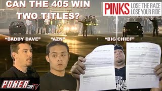 PINKS - 405 Big Chief, Daddy Dave, Farmtruck and AZN  Street Outlaws - Win A 2nd Title?