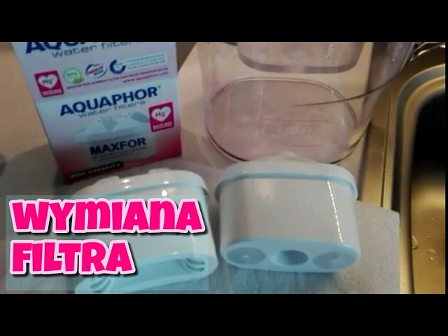 maler par Modsatte Purification of tap water replacement of the Brita filter on Aquaphor.  Change, replace. - YouTube