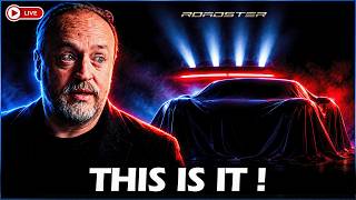 ROADSTER EVENT LIVE! Will it fly Let's find out! 5:25pm PDT on Oct 15th