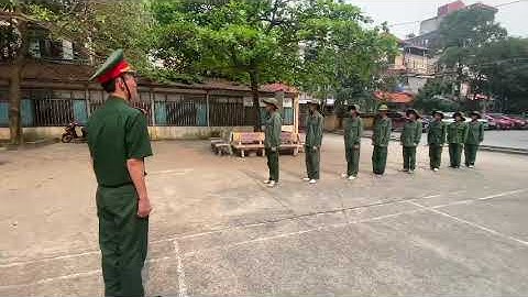 Tiểu đội 1 hàng dọc