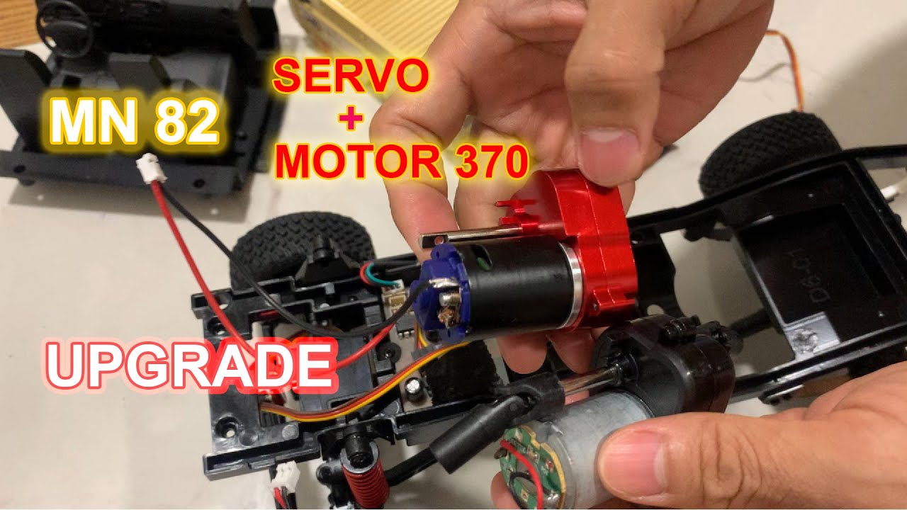 MN 82 - SERVO + MOTOR 370 UPGRADE!