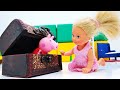 O sonho da Evi Love e o baú mágico! Novelinha de Barbie para meninas