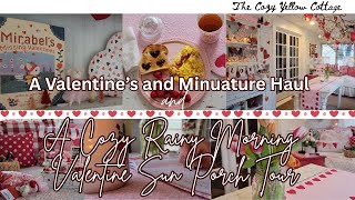 Download Lagu A Cozy Rainy Morning Valentines Sun Porch Tour and Haul MP3