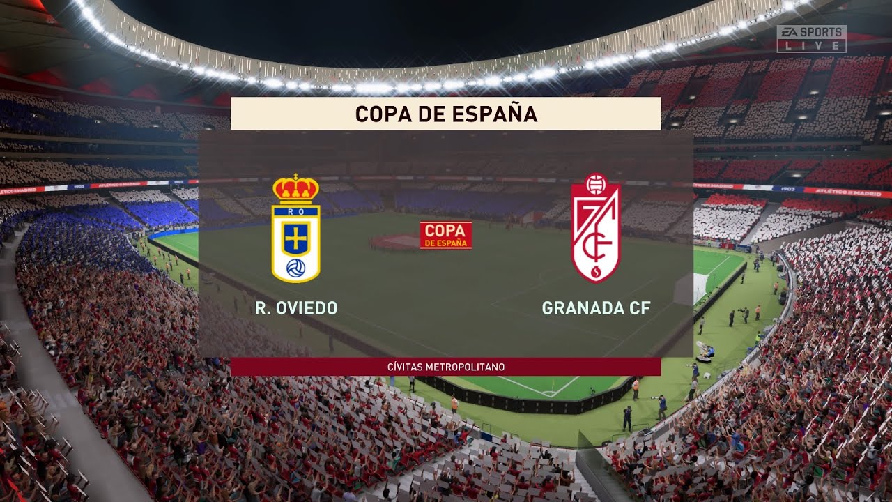 Real Oviedo vs Granada (22/12/2022) Copa del Rey FIFA 23