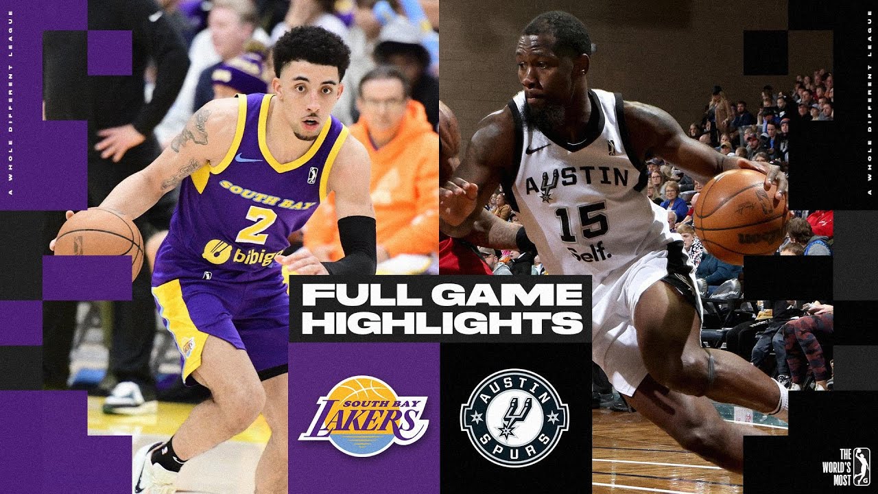 Event Feedback: Austin Spurs - NBA G League vs South Bay Lakers