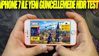 iPHONE 7 İLE HDR GRAFİKLERDE PUBG OYNAMAYA ÇALIŞTIM | PUBG MOBİLE