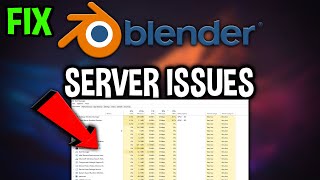 Blender – How to Fix Can't Connect to Server – Complete Tutorial