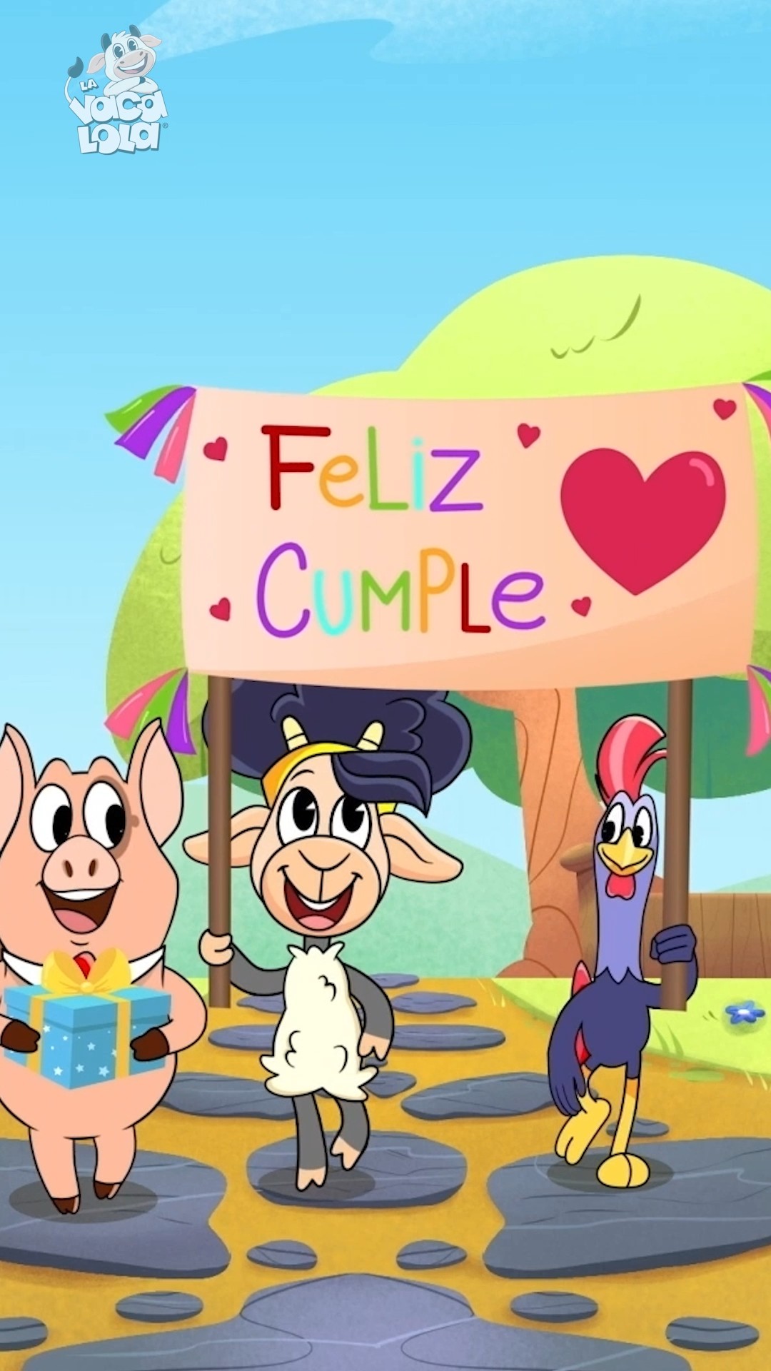 Cumpleaños Feliz, La Vaca Lola #shorts