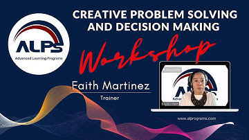 Creative Problem Solving and Decision Making