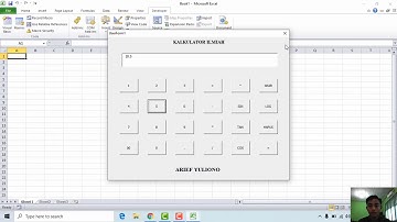 Cara Cepat Membuat Kalkulator Ilmiah di VBA Pada Microsoft Excel