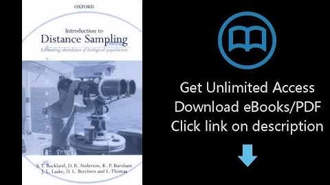 Introduction to Distance Sampling: Estimating Abundance of Biological Populations