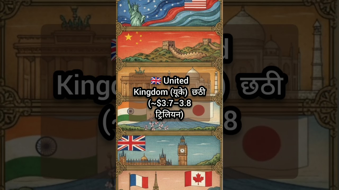 🔥🙏Top 10 World Economy 2025 🌍 | GDP Ranking | 