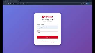 I made a Pinterest clone