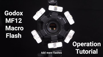 #MF12 Godox Macro Flash Operation Tutorial