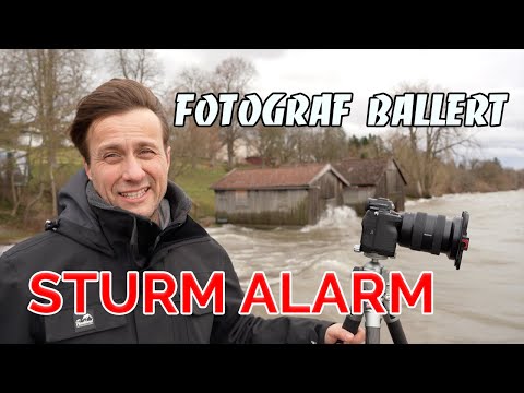 Fotografie Stativ Test bei starkem Wind