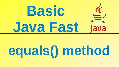 Comparing objects with equals() method - Basic Java Fast (20)
