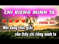 Ch ring mnh ta karaoke tone n  beat lng hoa