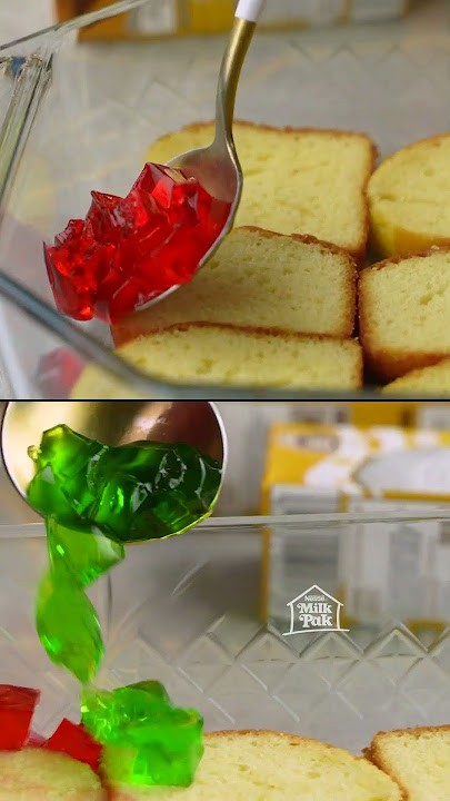 Fruit Trifle Easy Recipe #shorts