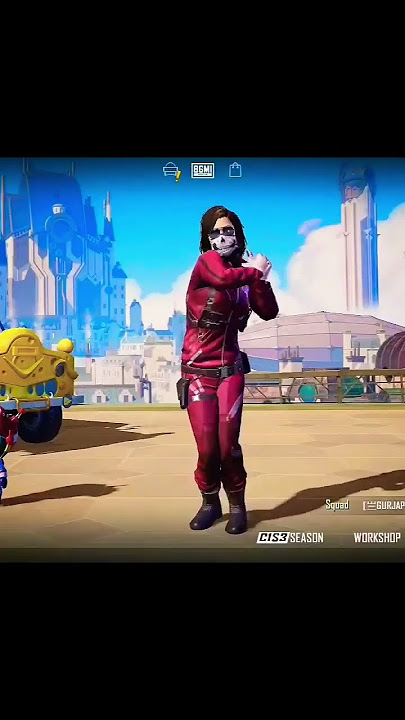 Sara from PUBG Mobile dancing to Kimi No Toriko #gaming #pubgmobile #pubg #dance #anime