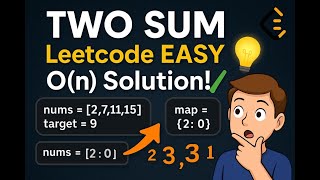 Two Sum Leetcode Easy Solution | Best Approach Explained with Brute Force Approach | JAVA Code