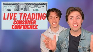 Live Trading Consumer Confidence | GOLD, USD, SPX500 & More!