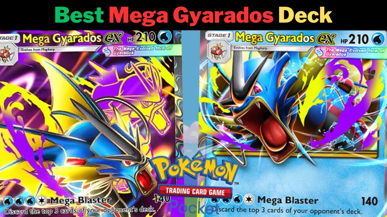 ЛУЧШАЯ КОЛОДА МЕГА ГЬЯРАДОСА EX НА СЕЙЧАС! (с листом колод) — Pokemon TCG Pocket