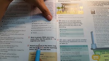 IV. Speaking - Unit 3. Music - Tiếng Anh 10 Global Success