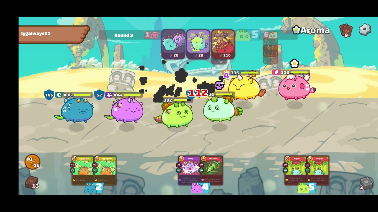 [Axie Infinity] Poison Juggler (furball) vs. PBB