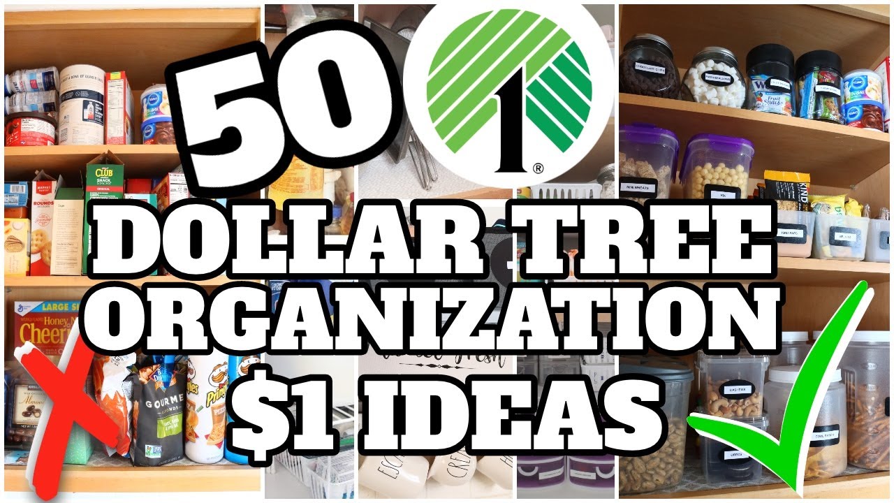 50 CLEVER DOLLAR STORE ORGANIZATION IDEAS TO ORGANIZE YOUR SPACE