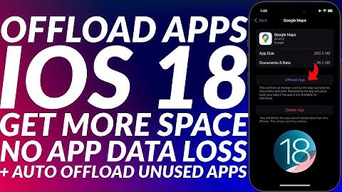 How to Offload Apps iOS 18 | Offload Unused Apps iPhone | iOS Offload Unused Apps Off/On | Easy