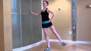 Spring into Action Diagonol Leg Swing Exercise