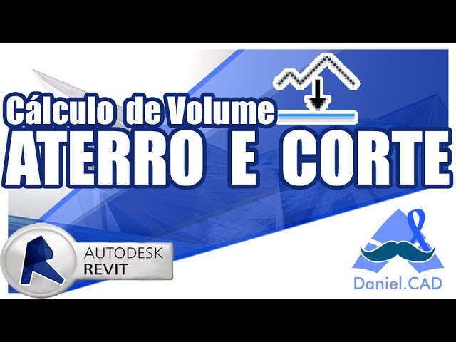 Revit 2016 | C&aacute;lculo volume p/ Aterro e Corte (Topografia)