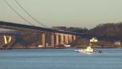 Cruise Boat Firth Of Forth Scotland