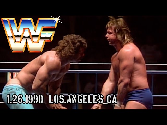 WWF Los Angeles, CA : January 26th, 1990 (Roddy Piper vs Rick Rude