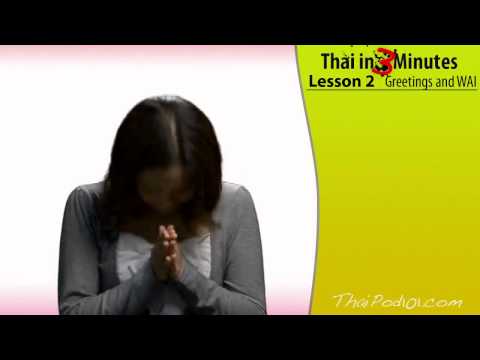 Jak správně v Thajsku pozdravit | Thajské Wai