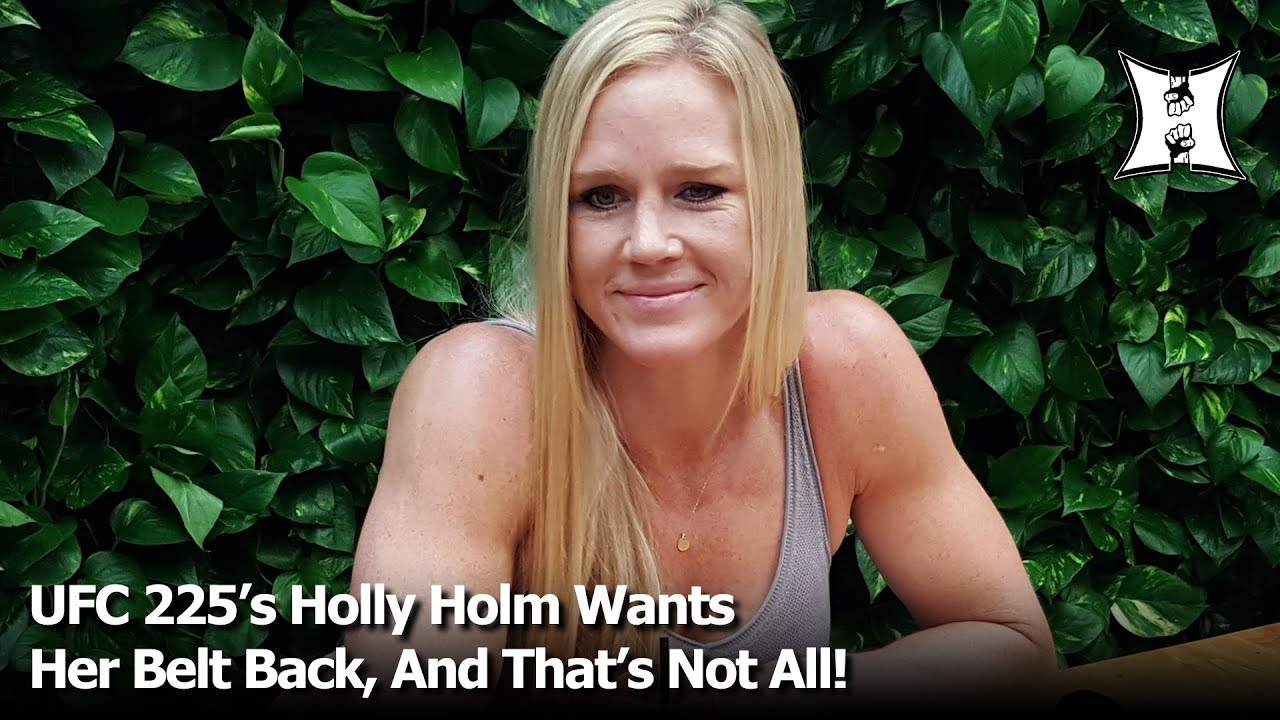 UFC 225 winner Holly Holm: 135-pound title 'probably closest to my heart, but ...