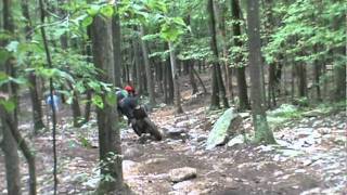 Line Mountain 7 Miler 2011 Dirtbike crash