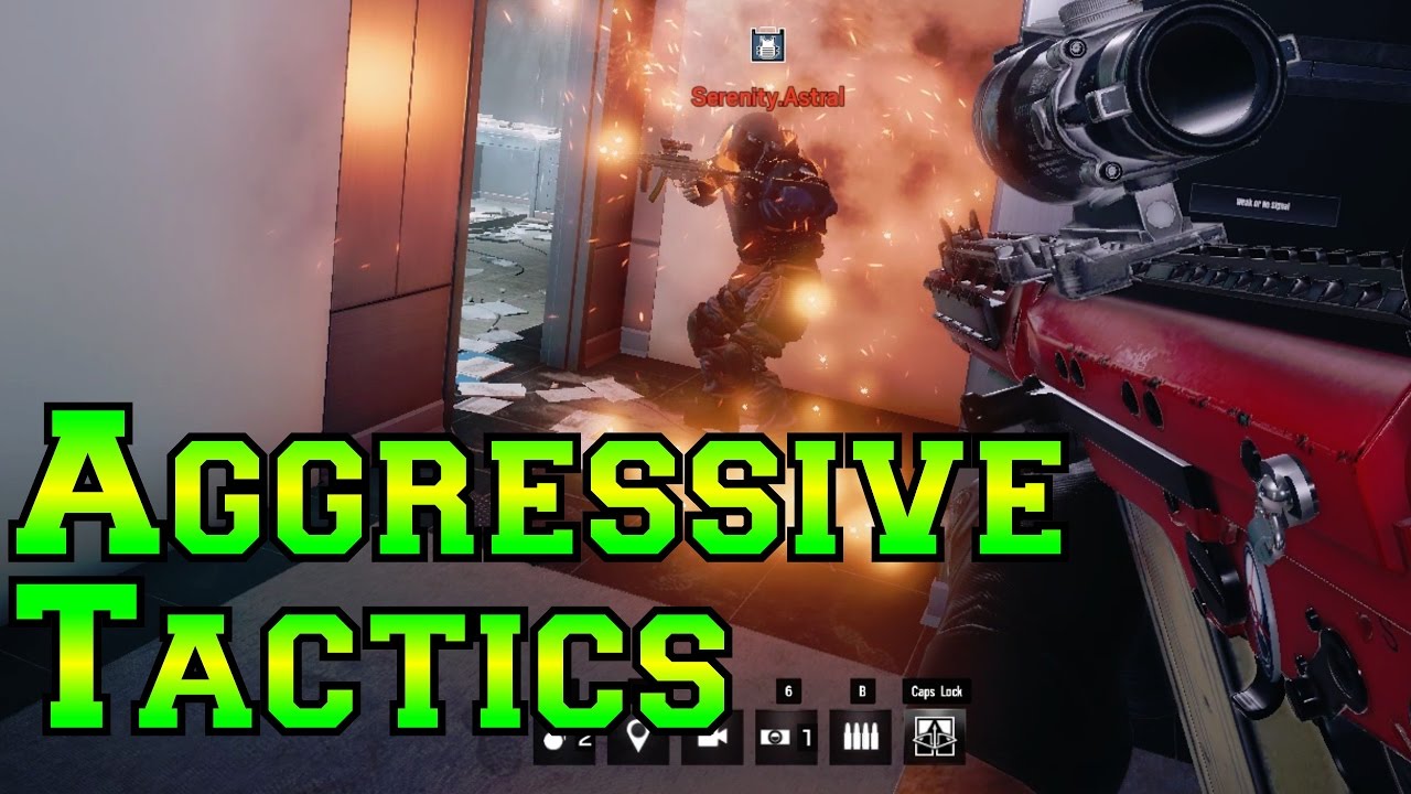 Aggressive Capitao Tactics - Rainbow Six Siege - YouTube