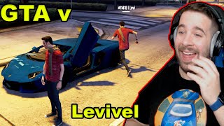 GTA V Levivel - nagyon vicces 😂 | GTA V Freeroam bolondozás