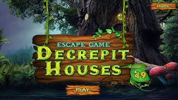 Escape Game Decrepit Houses 49 WalkThrough - FirstEscapeGames