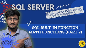 SQL Math Functions (Part-2) | Built-in Functions | SQL Server For Beginners - #24