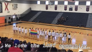 Colonial High school Dance team