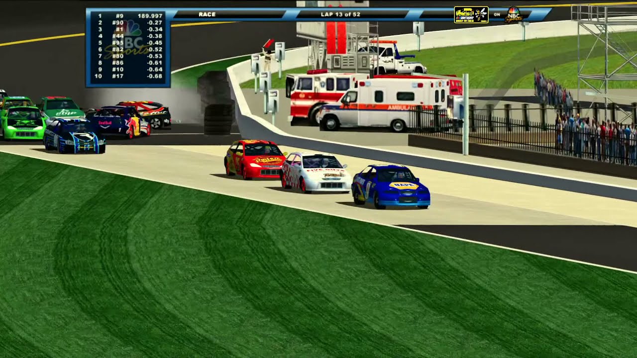 Atlanta Motor Speedway Race #1 – IHCS S4 – NR2003 Simulation