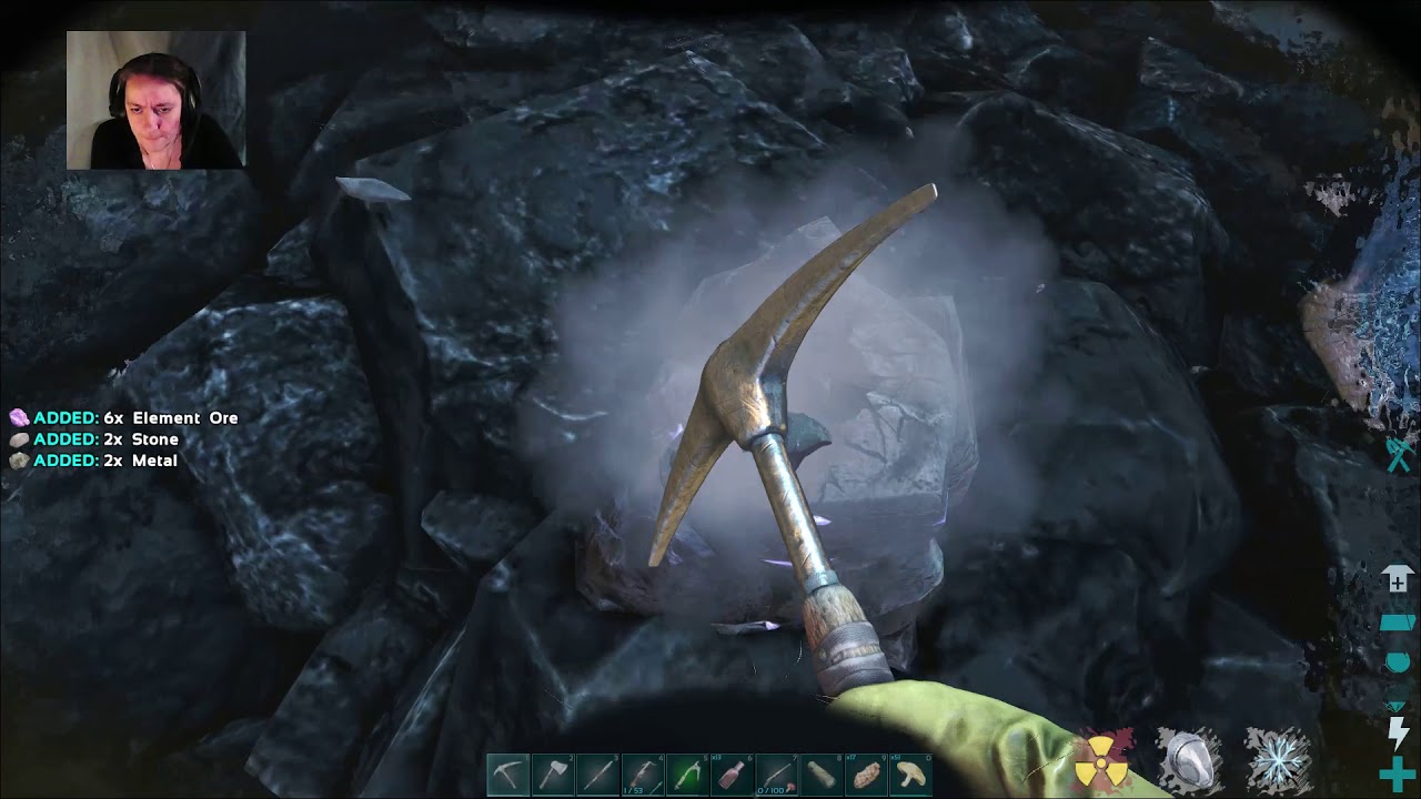Ark aberration solo element ore 85 youtube
